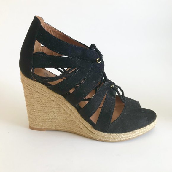 Espadrille wedge sandals - Picture 3 of 9